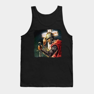 Crusader Painting Usyk Champion Tank Top